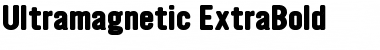Ultramagnetic ExtraBold Font