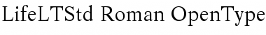 Life LT Std Font Life LT Std Font