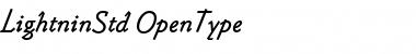 Download Lightnin Std Font Download Lightnin Std Font