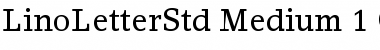 Download LinoLetter Std Font