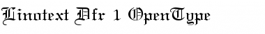 Linotext Font