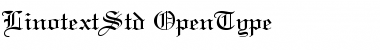 Download Linotext Std Font