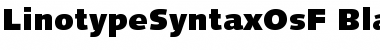 LinotypeSyntaxOsF Font