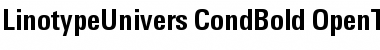 LinotypeUnivers&nbsp;CondBold