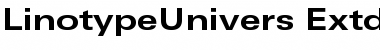 LinotypeUnivers Font