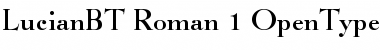 Lucian Regular Font