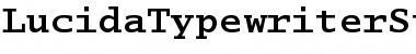 Lucida Typewriter Std Bold Font