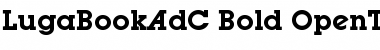 LugaBookAdC Bold Font