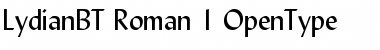 Lydian Regular Font