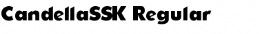 CandellaSSK Regular Font