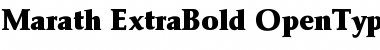 Download Marath-ExtraBold Font Download Marath-ExtraBold Font