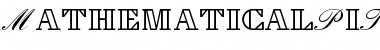 Download Mathematical Pi 3 BQ Font Download Mathematical Pi 3 BQ Font