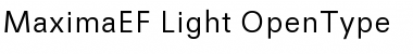 Download MaximaEF-Light Font Download MaximaEF-Light Font