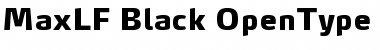 Download MaxLF-Black Font Download MaxLF-Black Font