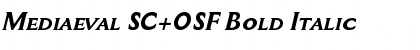Mediaeval SC+OSF Font