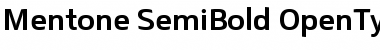 Mentone SemiBold