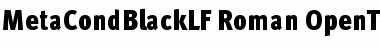 MetaCondBlackLF Font MetaCondBlackLF Font
