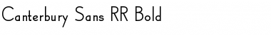 Download Canterbury Sans RR Font