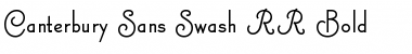 Download Canterbury Sans Swash RR Font