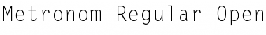Metronom-Regular Font