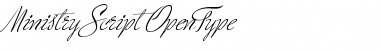 Download Ministry Script Font