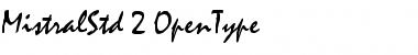 Mistral Std Font