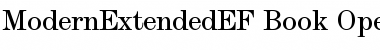 Download ModernExtendedEF Font