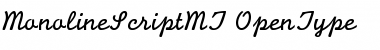 Download Monoline Script MT Font