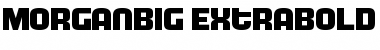 MorganBig Extrabold Font