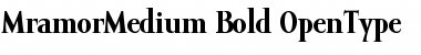 Mramor Medium Medium Bold Font