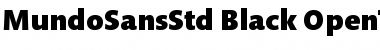 Mundo Sans Std Black Mundo Sans Std Black