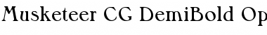 Musketeer CG DemiBold Regular Font