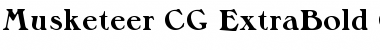 Musketeer CG ExtraBold Regular Font