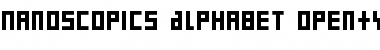 Nanoscopics Font