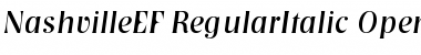 NashvilleEF RegularItalic