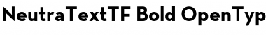 Neutra Text TF Font