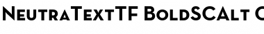 Neutra Text TF SC Alt Bold