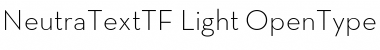 Neutra Text TF Light Regular