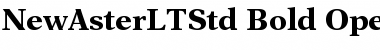 New Aster LT Std Font