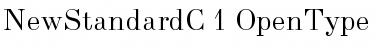 Download NewStandardC Font Download NewStandardC Font