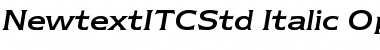 Newtext ITC Std Font