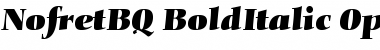 Nofret BQ Regular Font