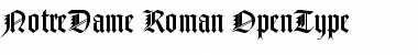 Notre Dame Font