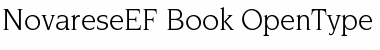 NovareseEF-Book Font