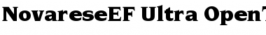 NovareseEF-Ultra Regular Font