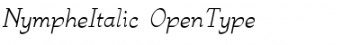 NympheItalic&nbsp;Regular