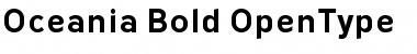Download Oceania-Bold Font