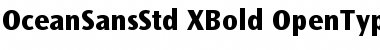Ocean Sans Std ExtraBold Font