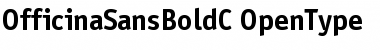 OfficinaSansBoldC Regular Font