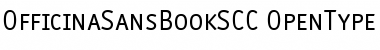OfficinaSansBookSCC Regular Font